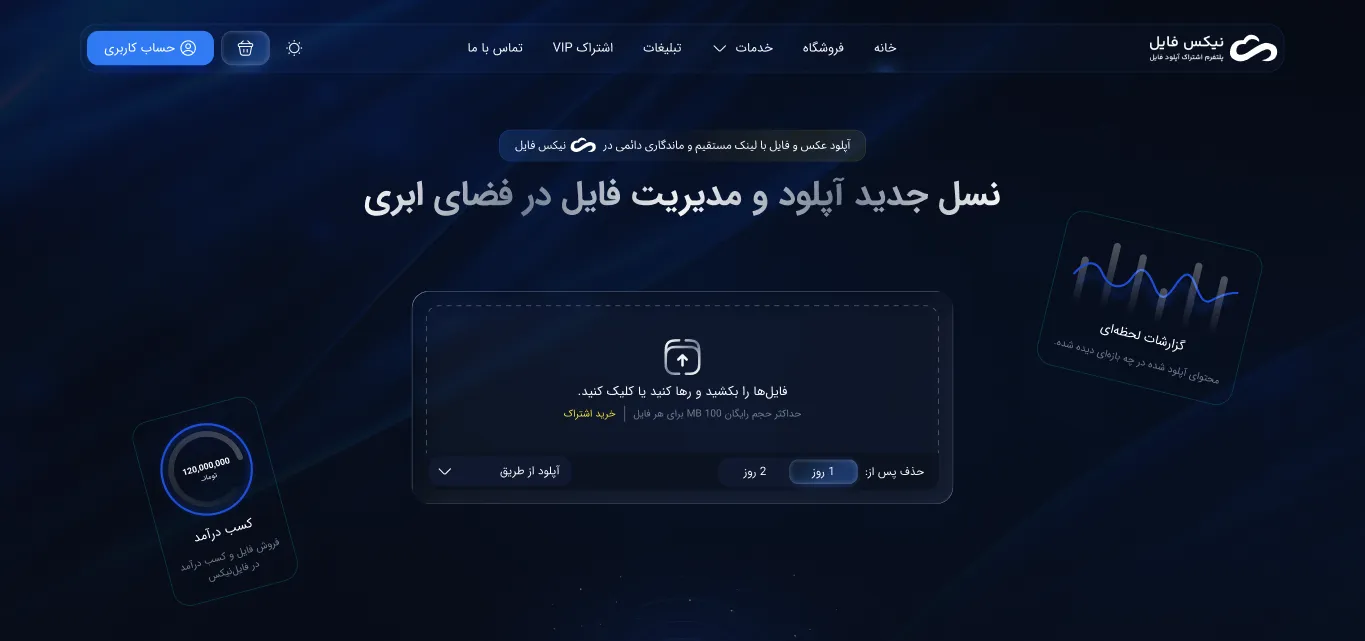 وب سایت نیکس فایل